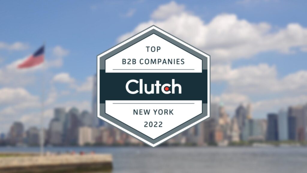 Top B2B Companies Clutch Badge